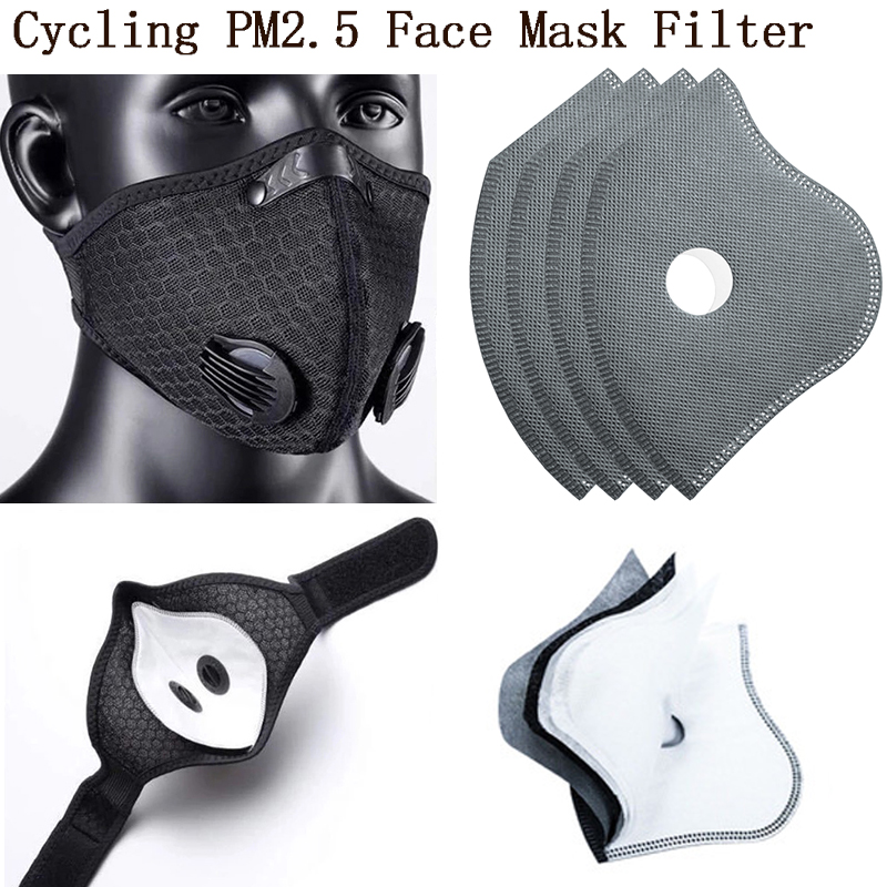 Teeth Whitening Mask - Anti Dust 5layers Cycling Face Masks