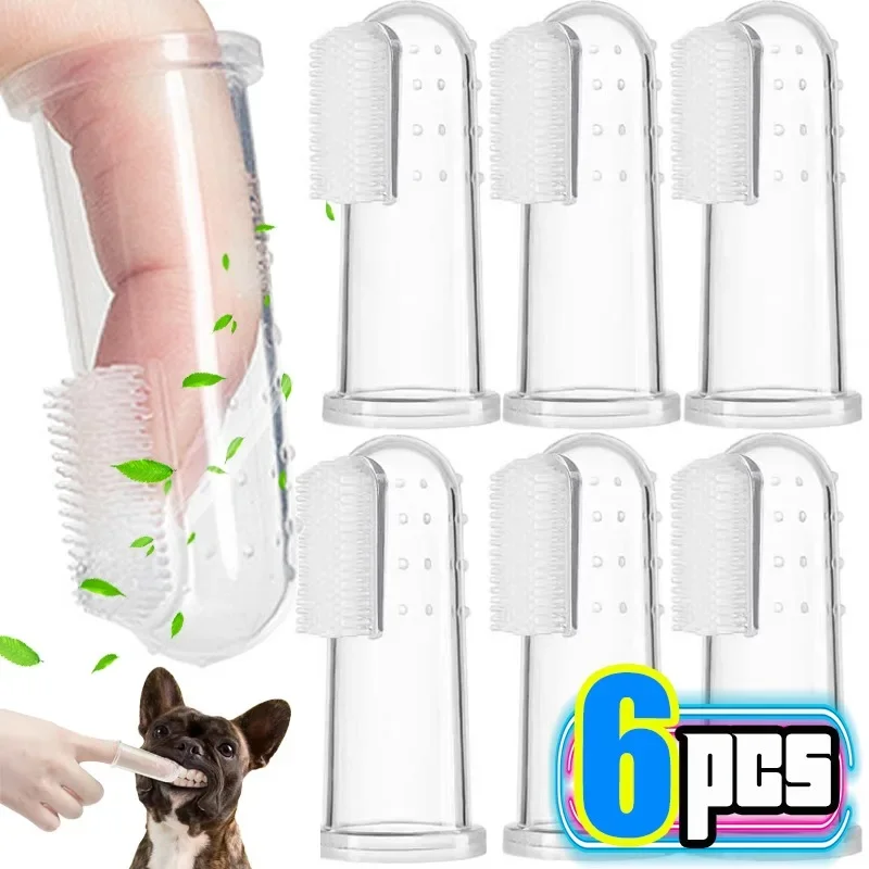 Silicone Soft Pet Finger Cuff  - Teeth Whitening Mouthwash recension och pris