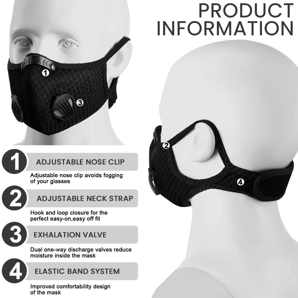 Breathable Ergonomic Dust Mask - Teeth Whitening Mask recension och pris