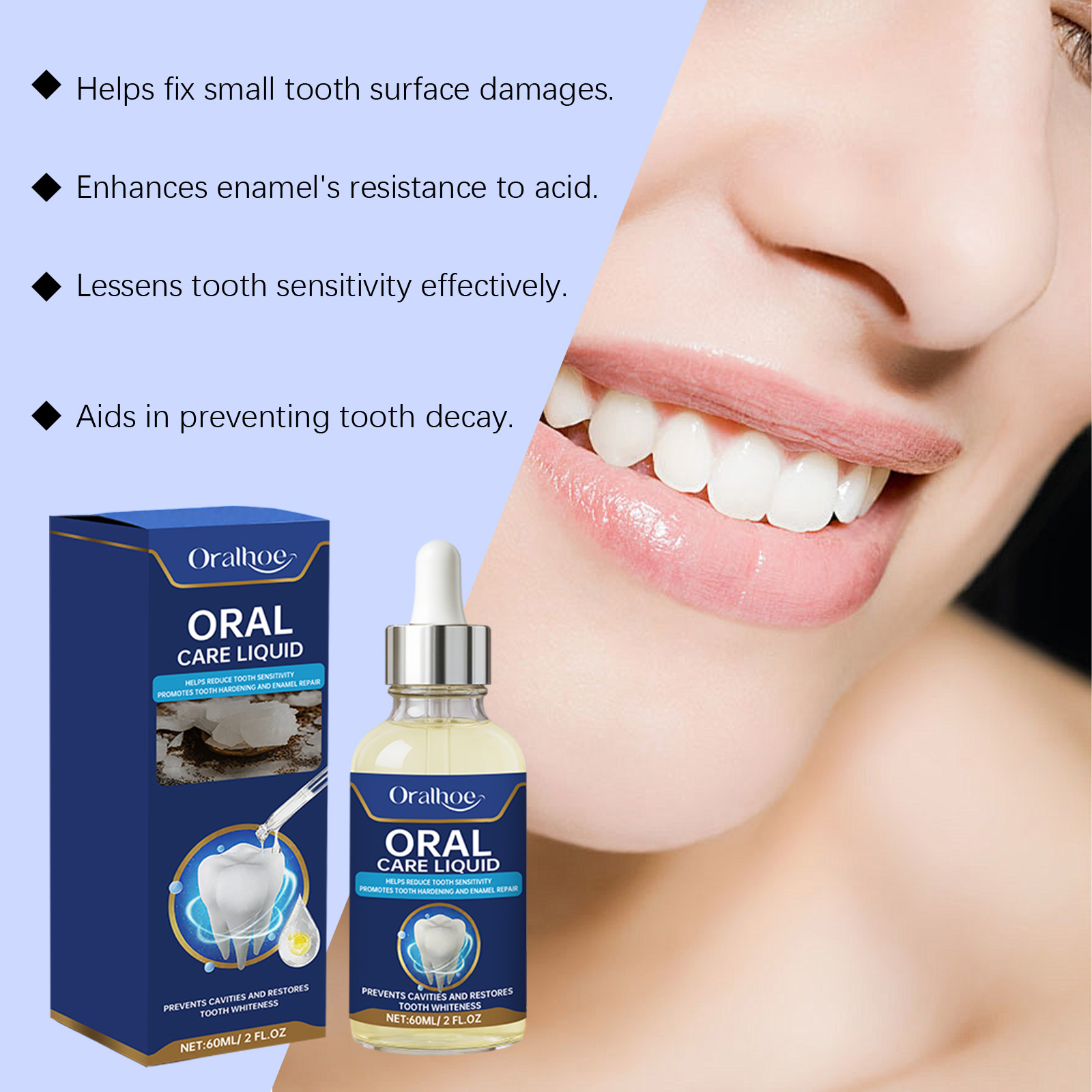 Teeth Whitening Essence Remove - Enamel Repair Serum recension och pris