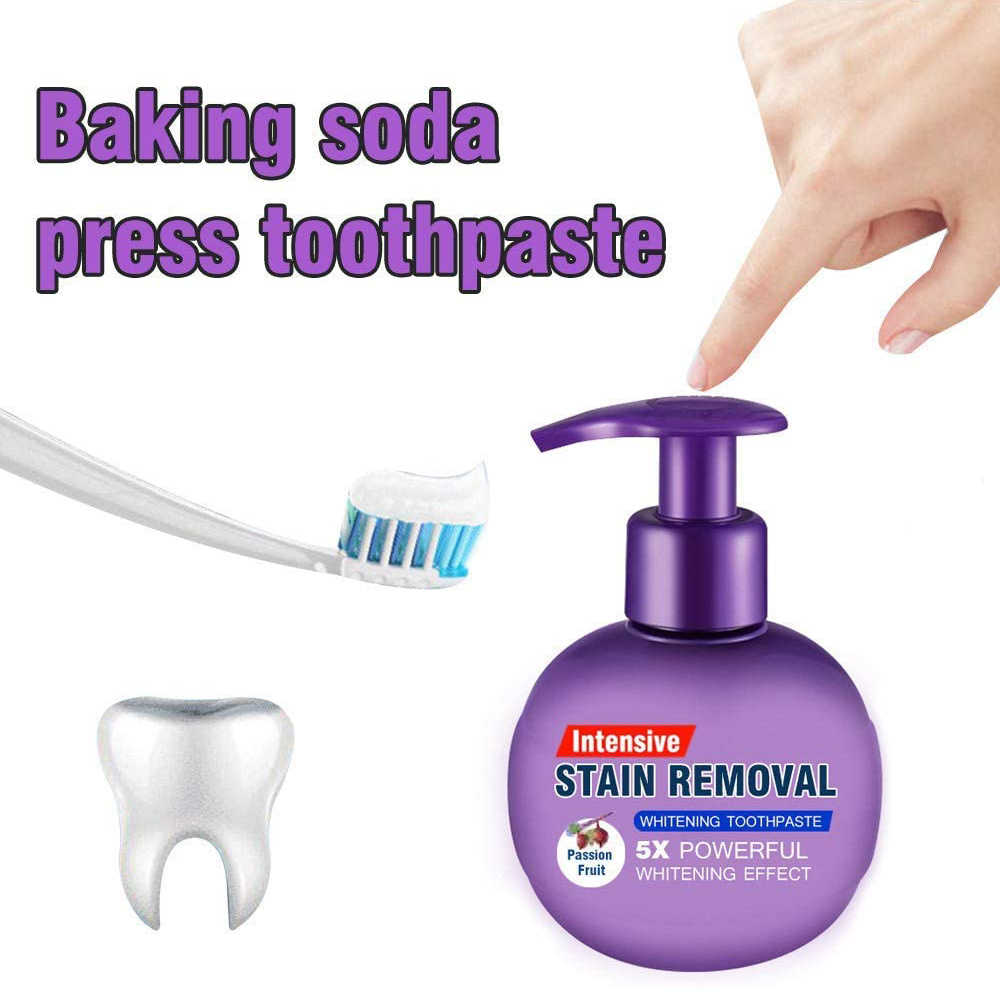 Soda Fruit Flavour Toothpaste  - Teeth Whitening Xylitol Gum recension och pris