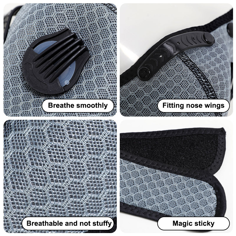 New Cycling Face Mask With Fil - Teeth Whitening Mask recension och pris
