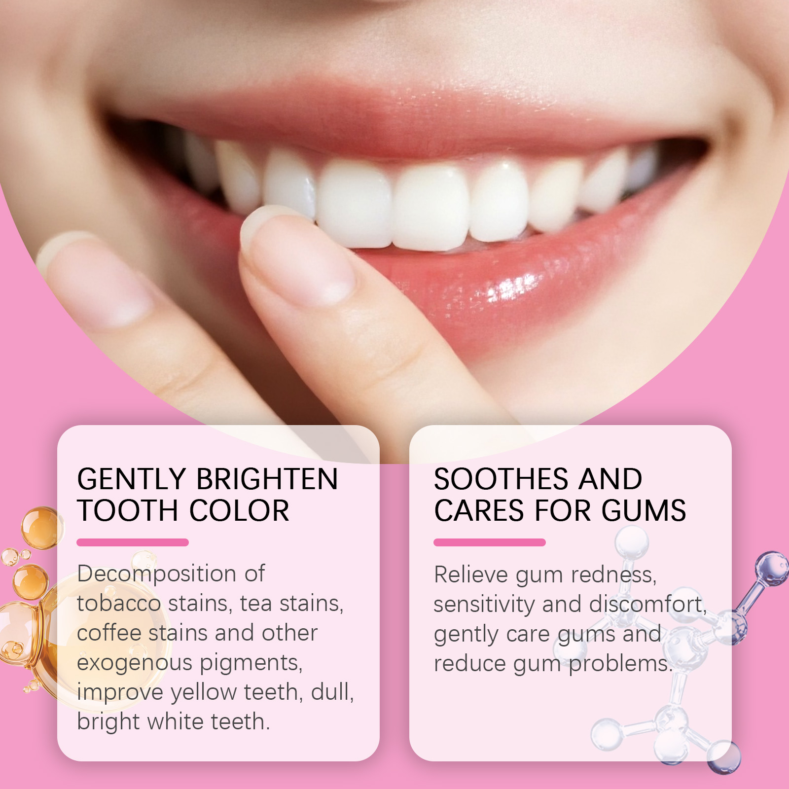 Nano Hydroxyapatite Tooth Whit - Teeth Whitening Xylitol Gum recension och pris