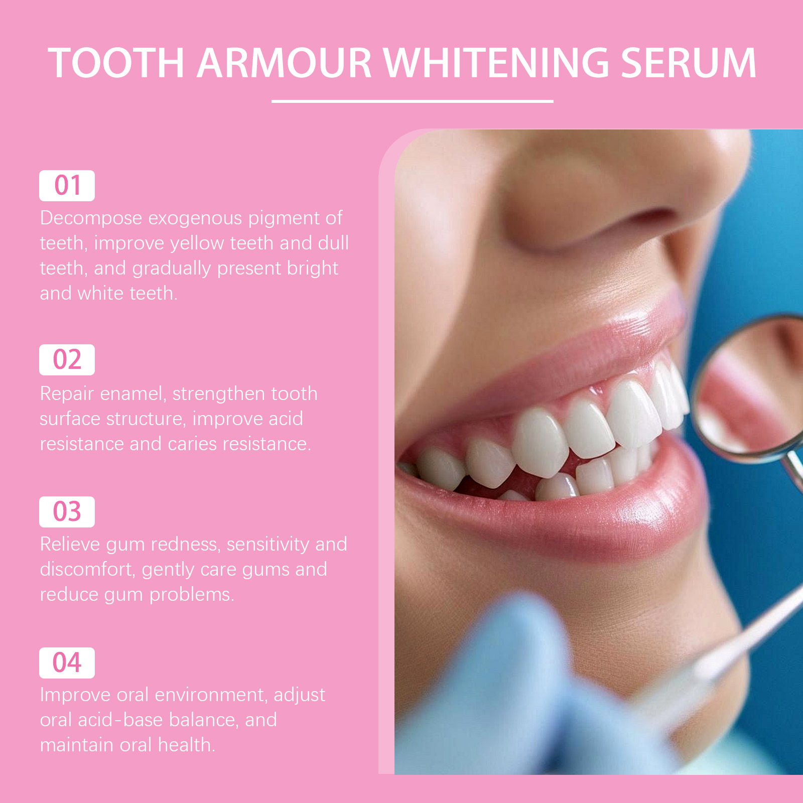Nano Hydroxyapatite Tooth Whit - Teeth Whitening Xylitol Gum recension och pris