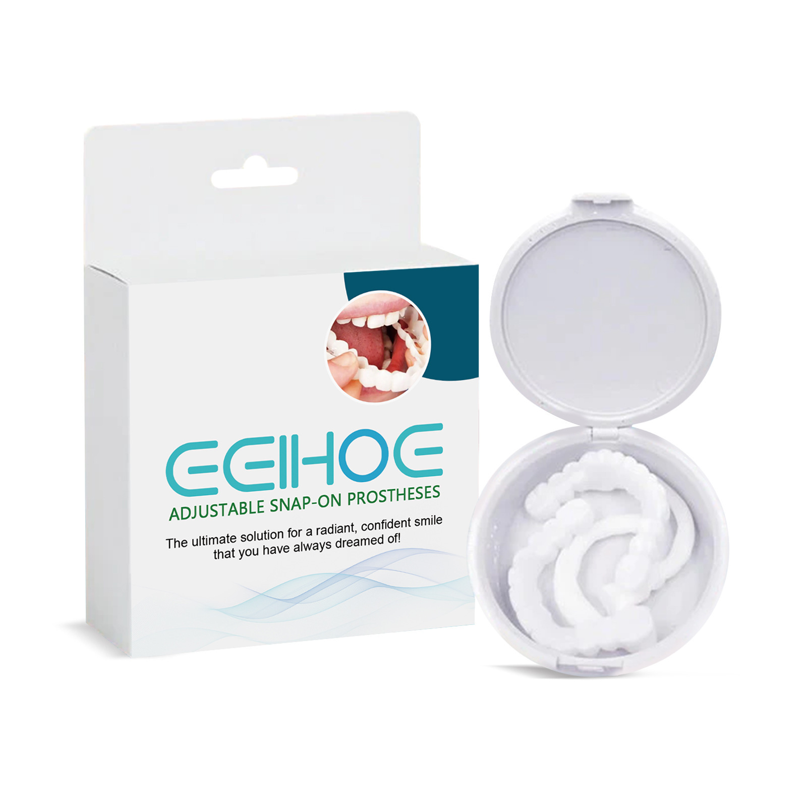 ​EELHOE Veneers Teeth Snap on  - Teeth Whitening Mask recension och pris