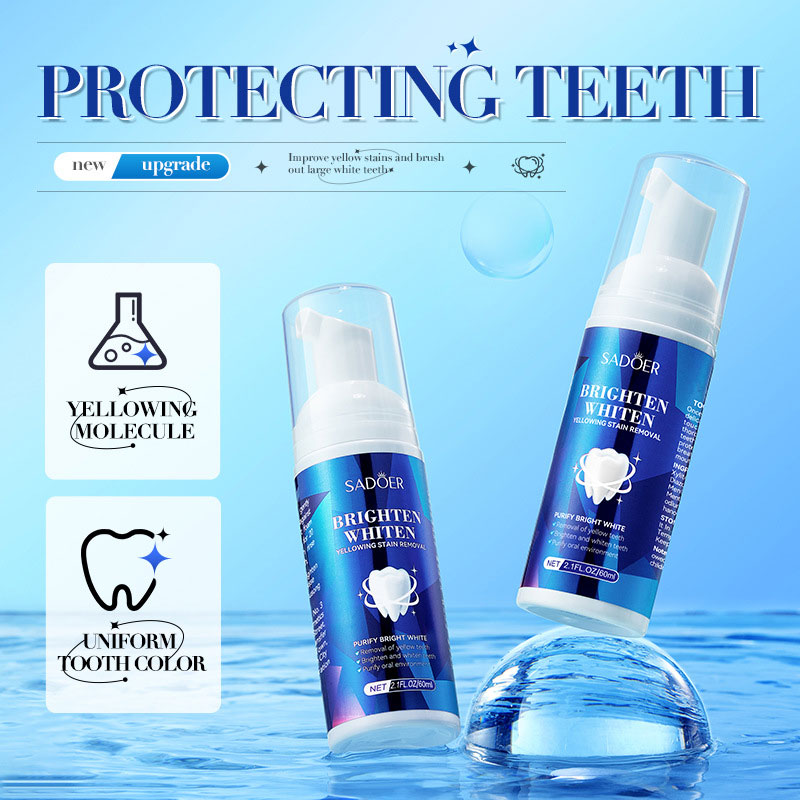 SADOER Bright White Teeth Clea - Teeth Whitening Xylitol Gum recension och pris