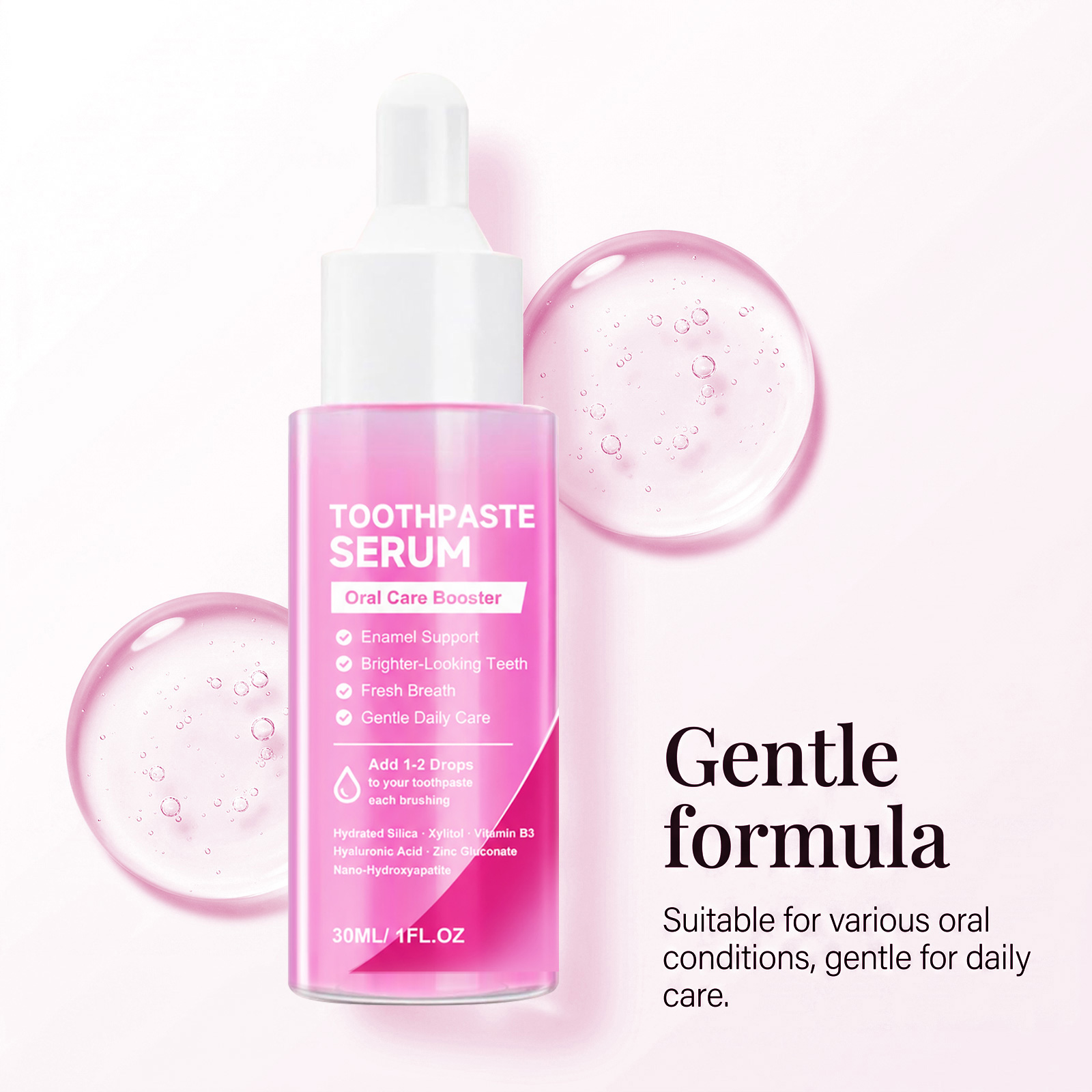 Teeth Care Liquid Oral Essence - Enamel Repair Serum recension och pris