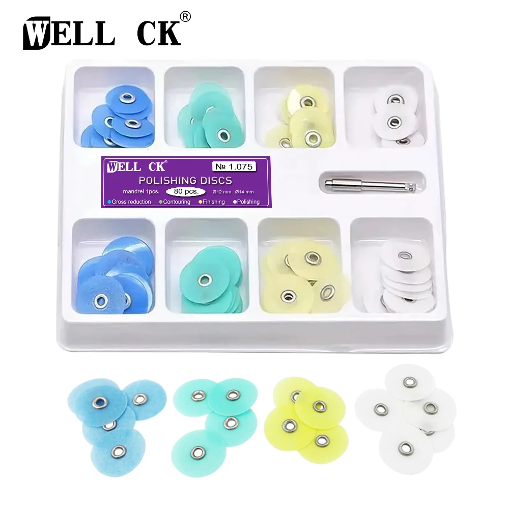 WELLCK Dental Polishing Discs  - Whitening Teeth Dentist recension och pris