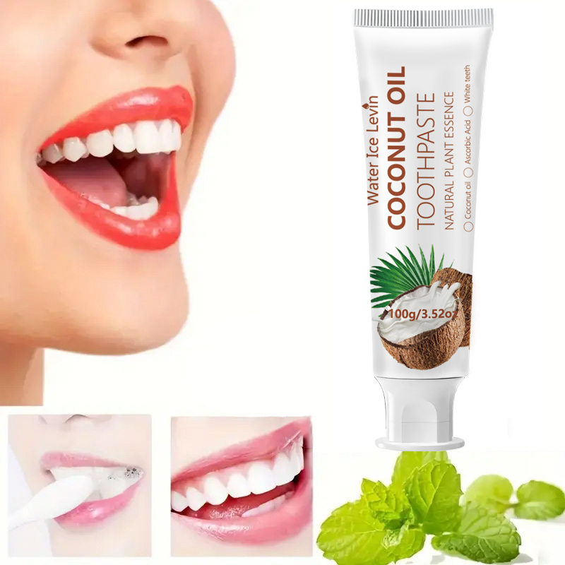 Coconut Oil Toothpaste 100g Na - Teeth Whitening Mouthwash recension och pris