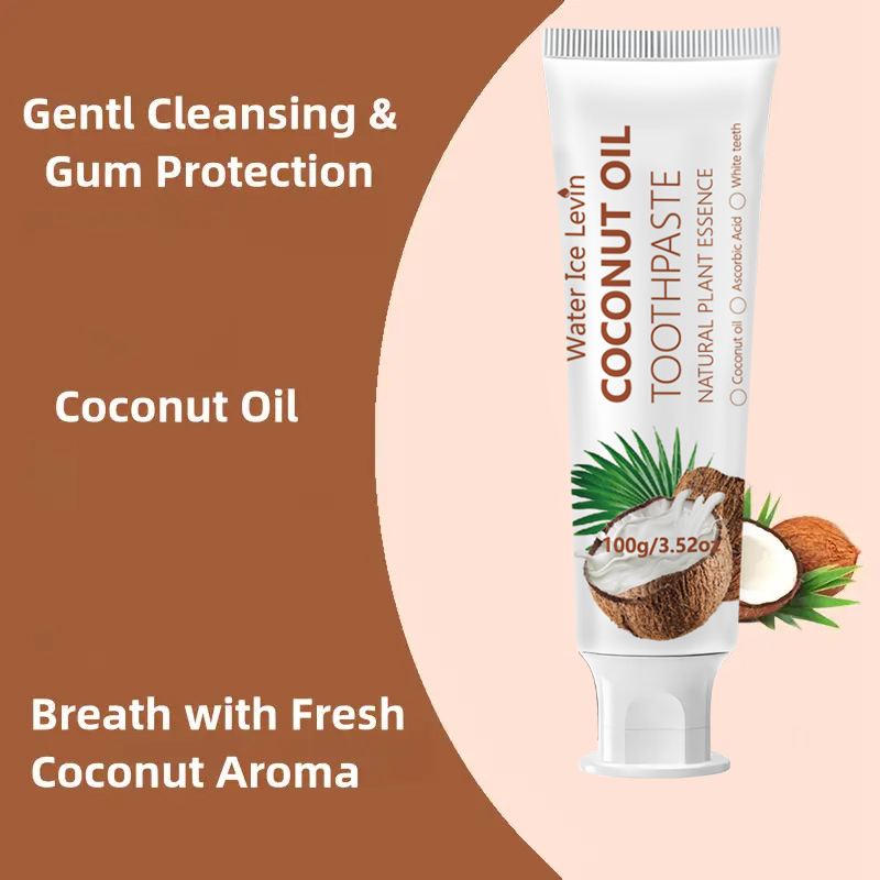 Coconut Oil Toothpaste 100g Na - Teeth Whitening Mouthwash recension och pris