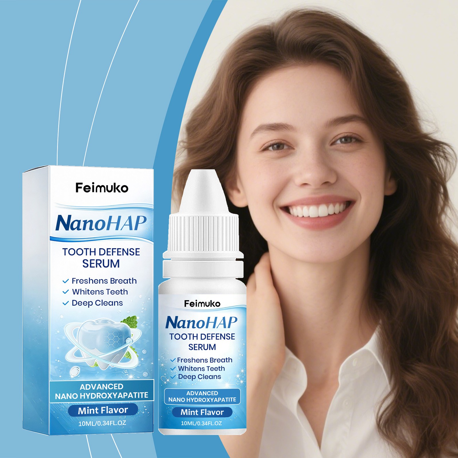 Feimuko Tooth Care Essence Liq - Enamel Repair Serum recension och pris